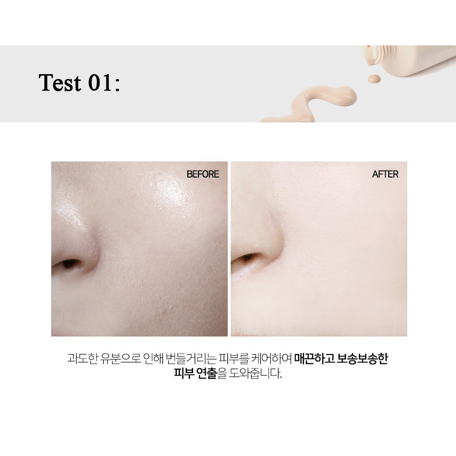 Kem lót trang điểm 3 tác dụng dành cho da dầu, da hỗn hợp SPF35 PA++ Milky Dress