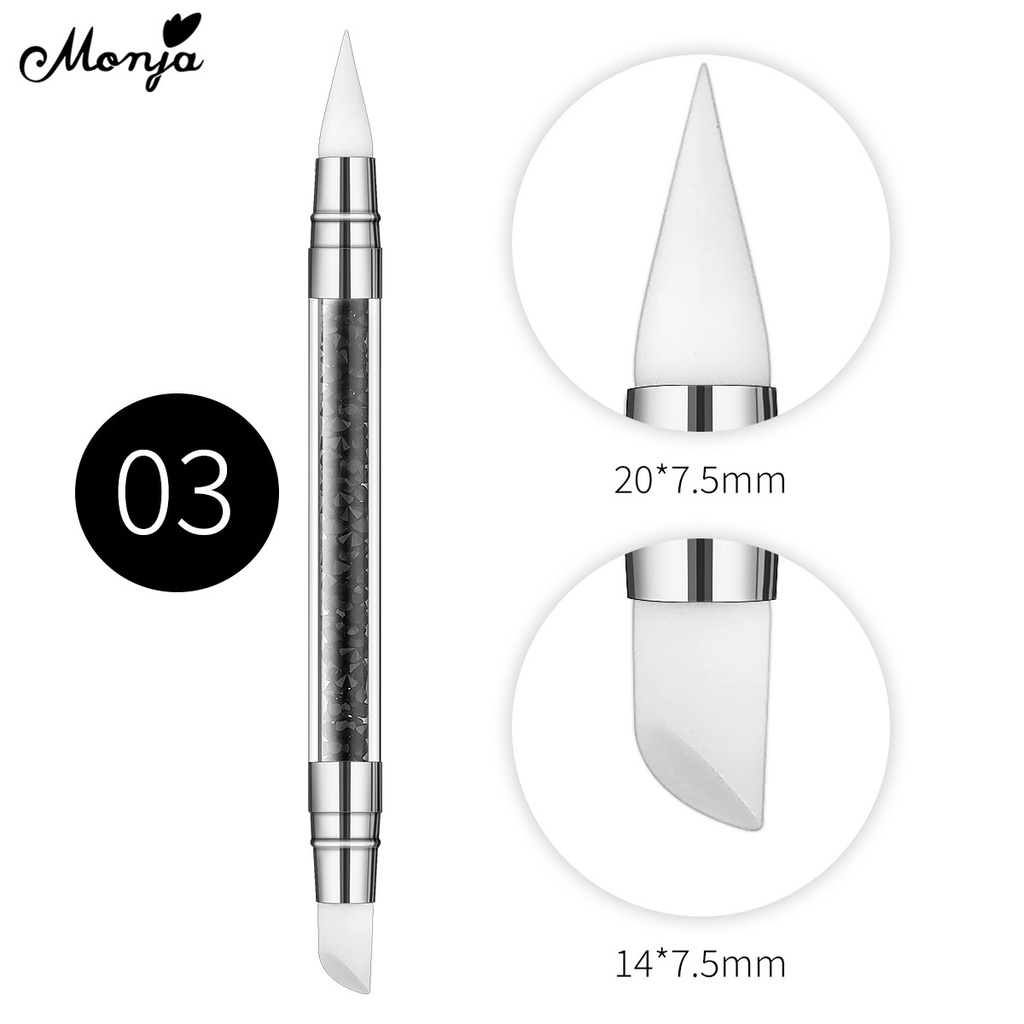 Monja Bút 2 Đầu Trang Trí Móng Tay