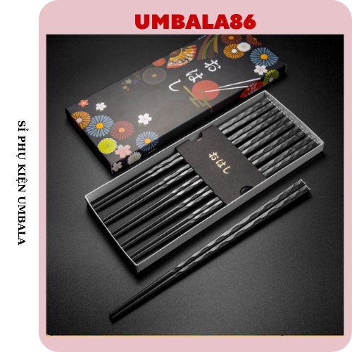 Sỉ Đũa Kháng Khuẩn Nhật Bản Sikisai ( Hộp 5 Đôi )