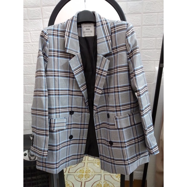 Áo Blazer Bershka, áo vest vnxk