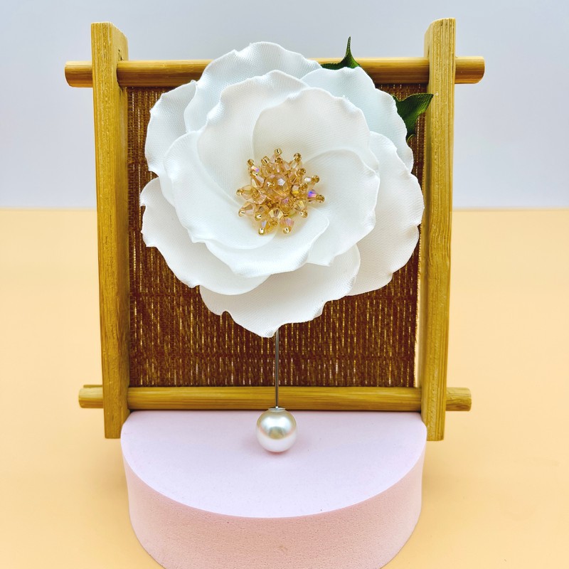 HOA CÀI ÁO HANDMADE CAO CẤP- HC82