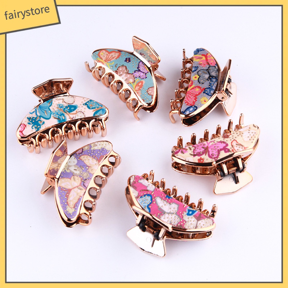 Kẹp Tóc Càng Cua Hình Bướm Thời Trang Cho Nữ