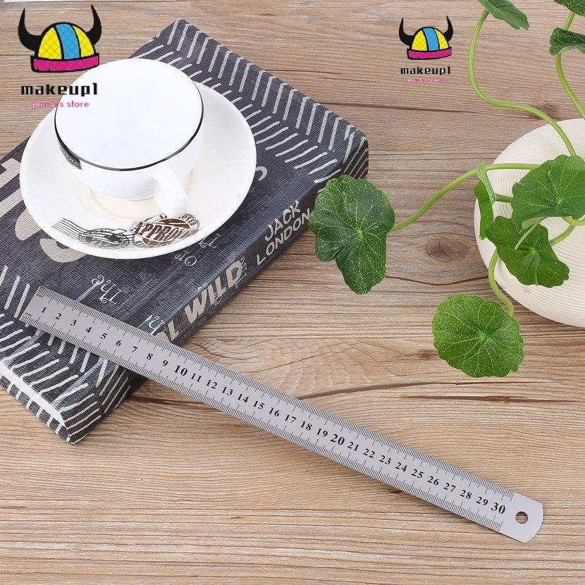Thước Thẳng 2 Mặt Bằng Thép Không Gỉ Dài 30cm