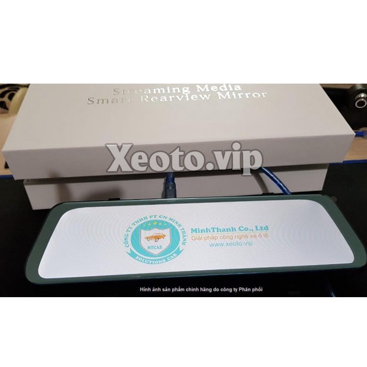 Camera hành trình gương ô tô thương hiệu cao cấp Phisung Z55, 4G, Wifi, 10 inch