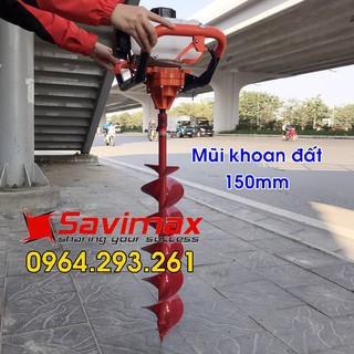 Máy khoan đất SUMO, model KD520 (Khoan đất trồng cây, khoan lỗ trụ, ...)