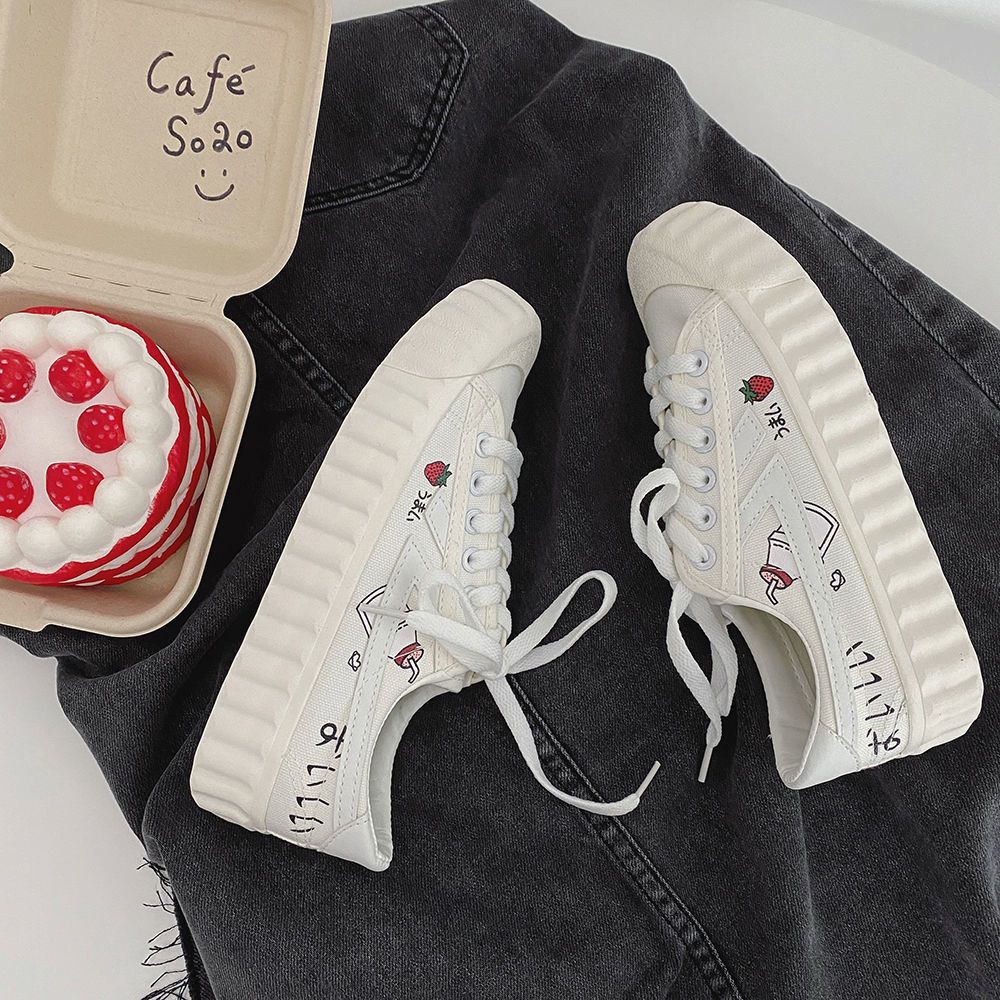 (Order) Giày Thể Thao Canvas Thoáng Khí Thời Trang Mùa Hè 2020 Dành Cho Nữ - Có ảnh thật | BigBuy360 - bigbuy360.vn