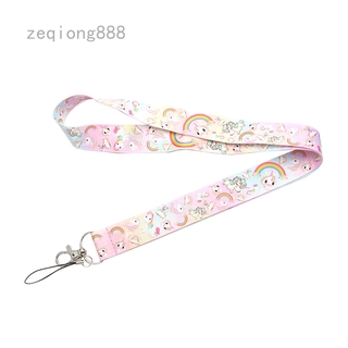 Dây Đeo Thẻ ID / Điện Thoại zeqiong888 Họa Tiết Kỳ Lân Dễ Thương