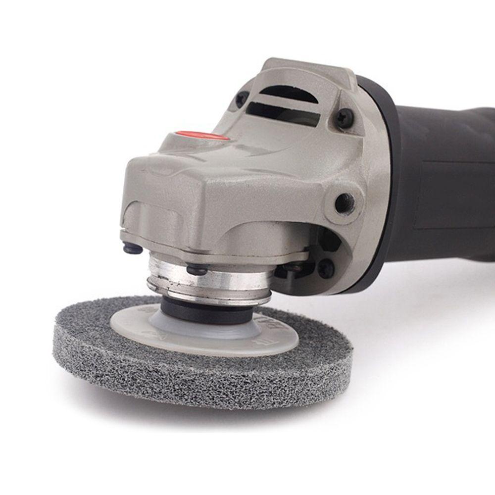 Đĩa Đánh Bóng Kim Loại Bằng Sợi Nylon Bạc 4 inch