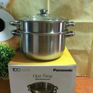 Bộ xửng hấp hàng khuyến mại Panasonic