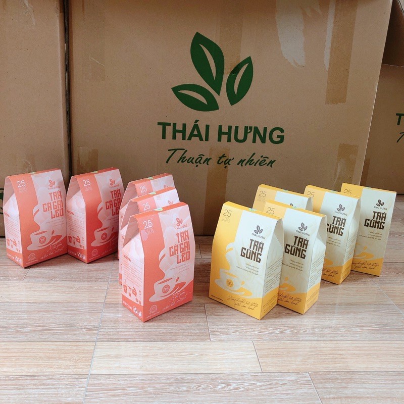 Combo Trà Phòng Bệnh Lúc Giao Mùa 5 Trà Cà Gai Leo và 5 Trà Gừng Phòng | BigBuy360 - bigbuy360.vn