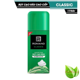 Romano: Bọt Cạo Râu Romano Classic 175ml/chai