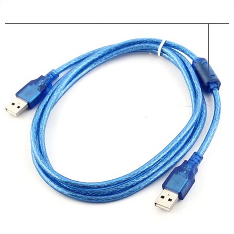Dây cáp USB máy in chống nhiễu 3m 2.0 hàng chất lượng màu xanh/ xám  ( ngẫu nhiên)
