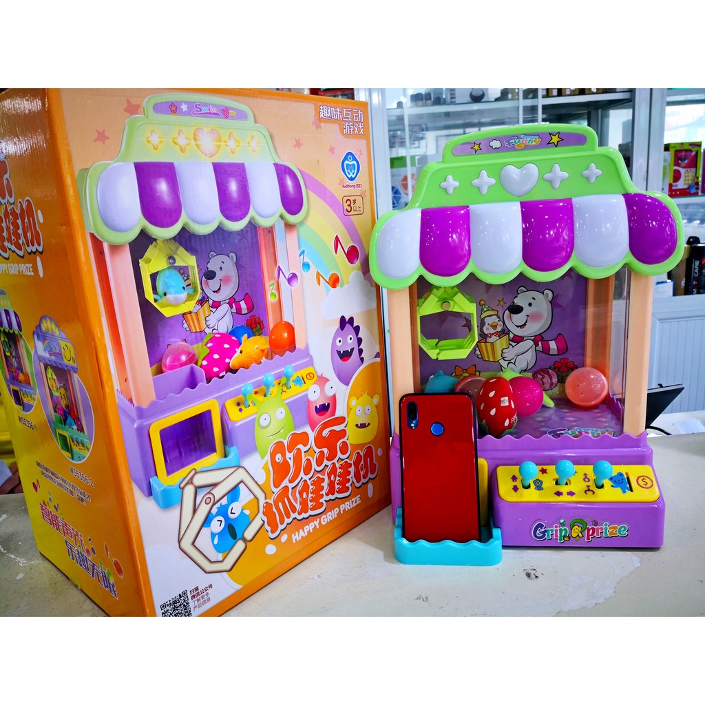 Máy Gắp Thú Cực Vui Loại Lớn Kèm Thú - JOY CLAW MACHINE