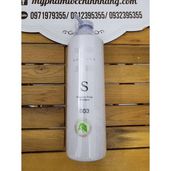 DẦU GỘI XẢ 003 MURIEM CRYSTAL SCALP SHAMPOO S - R CHỐNG RỤNG CHO DA ĐẦU NHẠY CẢM