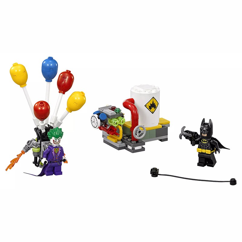 Lego DC superhero movie series justice league Gotham The Joker Balloon Escape Building blocks toys