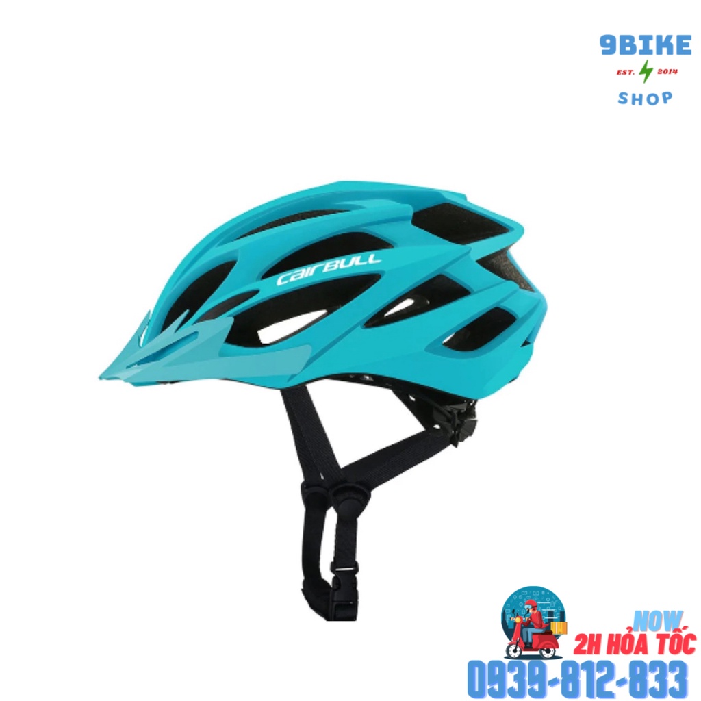 Nón bảo hiểm xe đạp Cairbull X-Tracer Cb-39 màu xanh dương size M - Hình thật