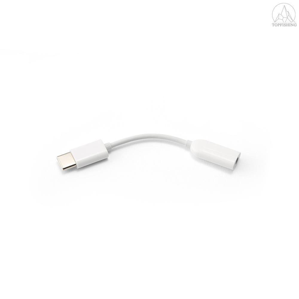 Dây cáp sạc loại C 3.5mm đầu jack aux của Xiaomi cho tai nghe Samsung Huawei Lenovo OnePlus Android