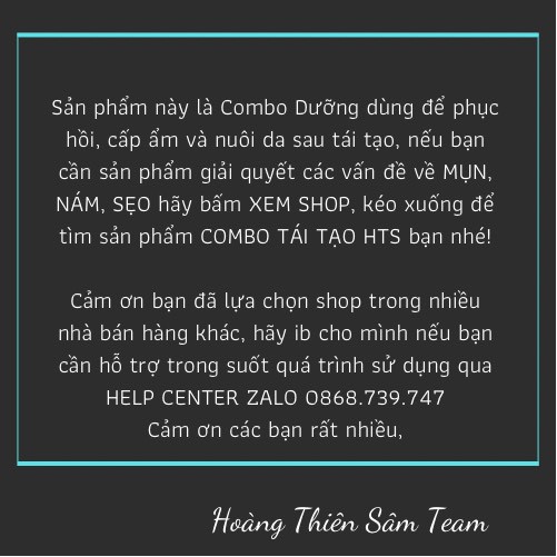 Combo Dưỡng Hoàng Thiên Sâm (Serum Dưỡng 30ml và Bột Rửa Mặt Thảo Dược 100g) | BigBuy360 - bigbuy360.vn