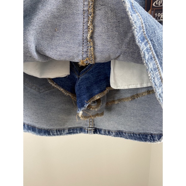 Chân váy denim basic có quần trong