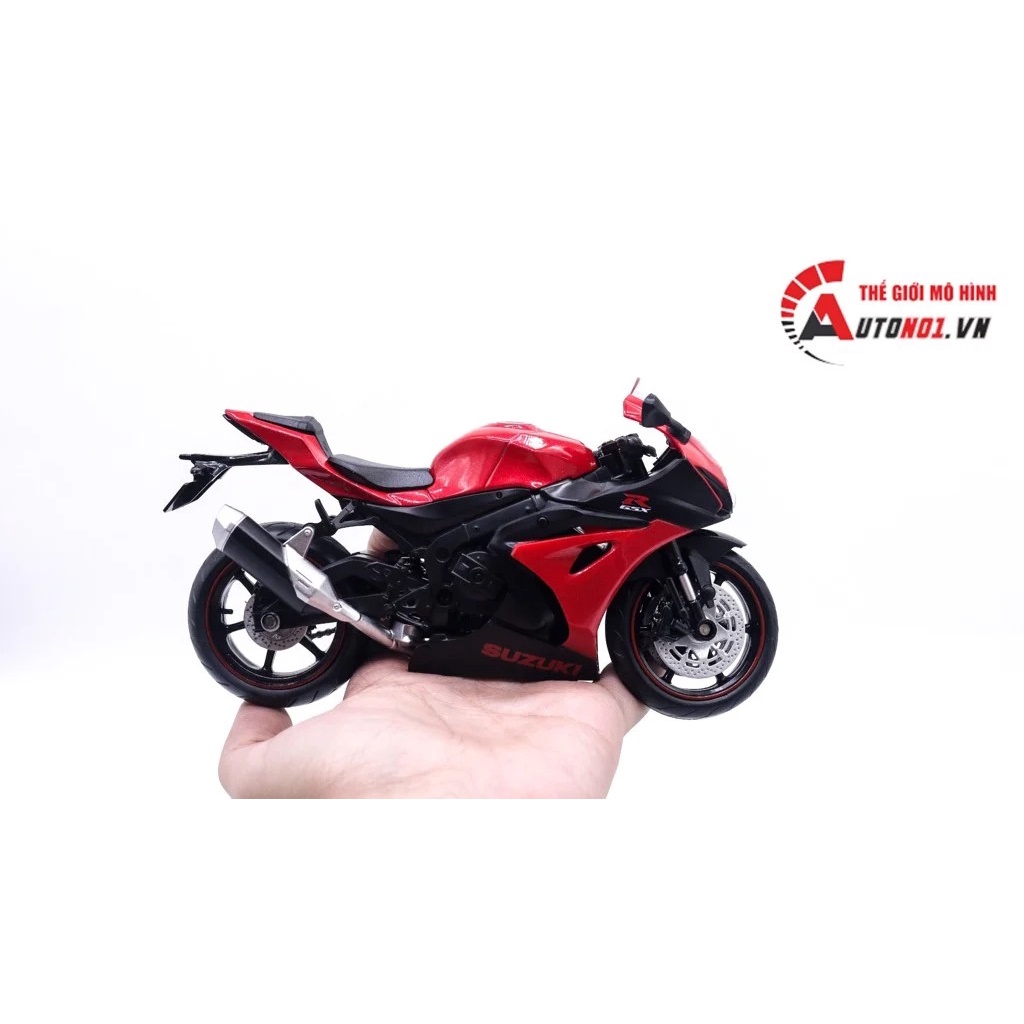 Mô hình xe Suzuki Gsx-R1000 tỉ lệ 1:12 CCA 31489 7207