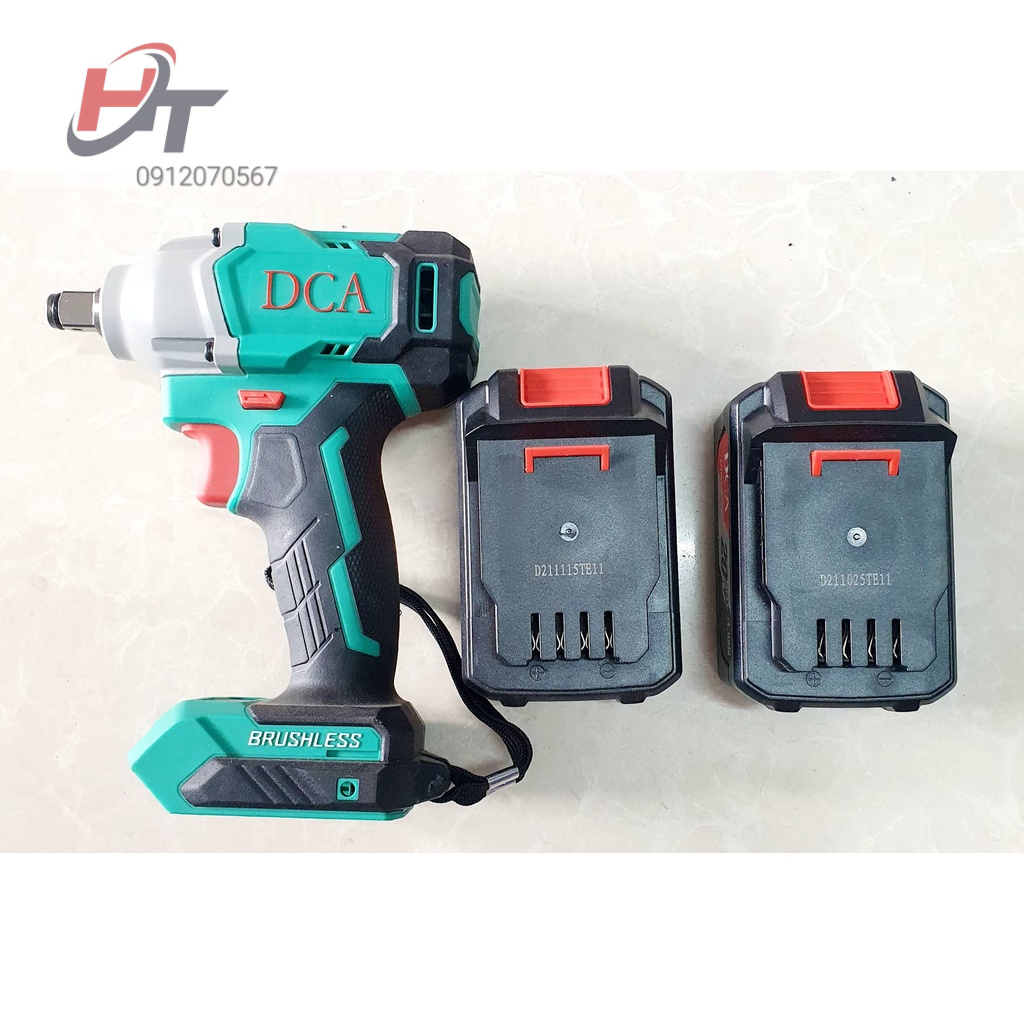Máy Siết Bulong Không Chổi Than Dùng Pin DCA ADPB298 Hàng Chính Hãng Bảo Hành 6 Tháng