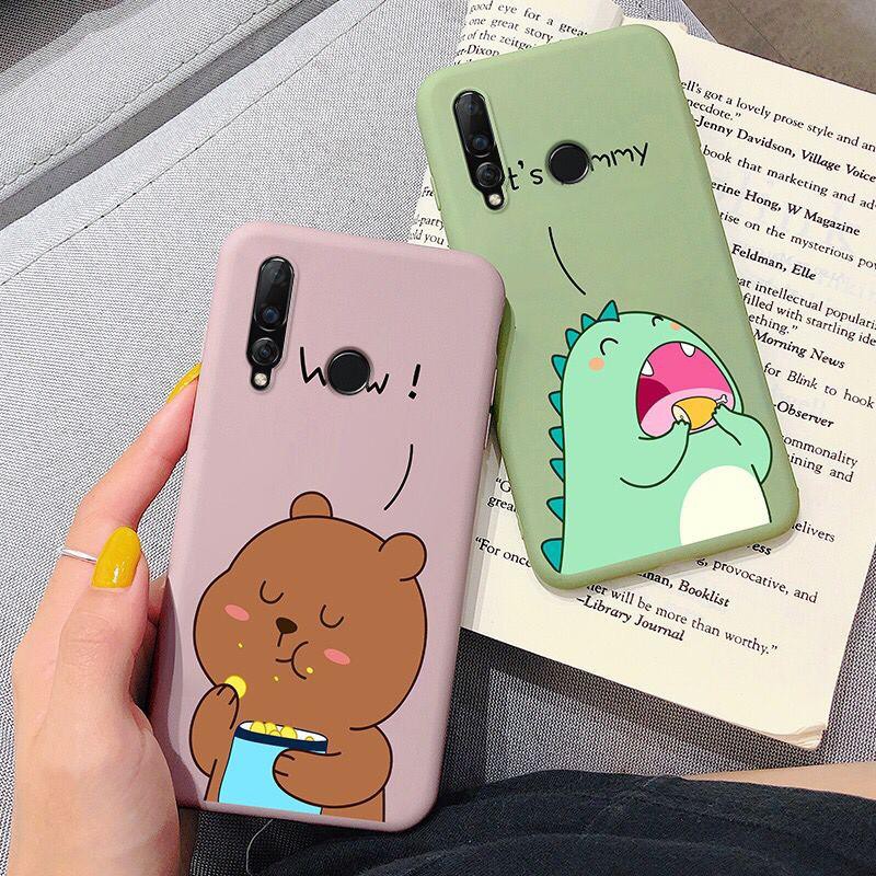 Ốp lưng samsung Gấu bear và Khủng long cho A7 2018/A9 2018/A70/A10/A10S/A51/A71/A20/A30/A50/A50S/A31/M30S/A11/ A31/ A21S | BigBuy360 - bigbuy360.vn