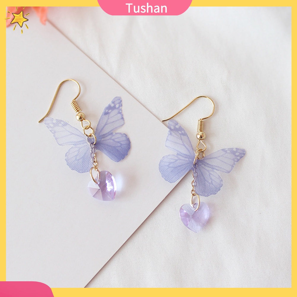 Khuyên tai nữ trang dáng dài tạo hình độc đáo