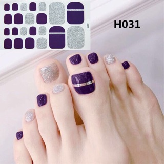 Nail wraps (dán móng chân) P1 (Hàng Mới)
