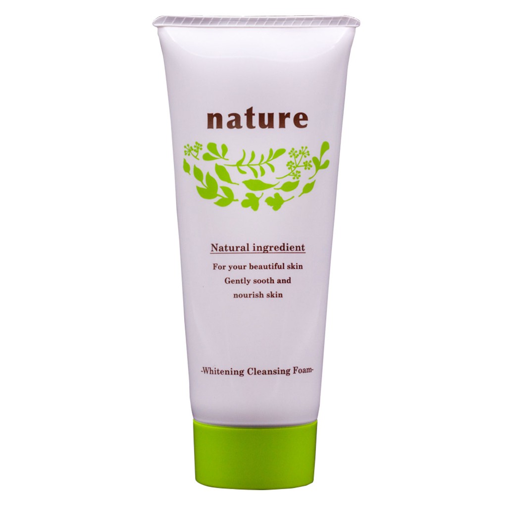 [Chính hãng] Sữa rửa mặt Naris Nature Whitening Cleansing Foam 100g