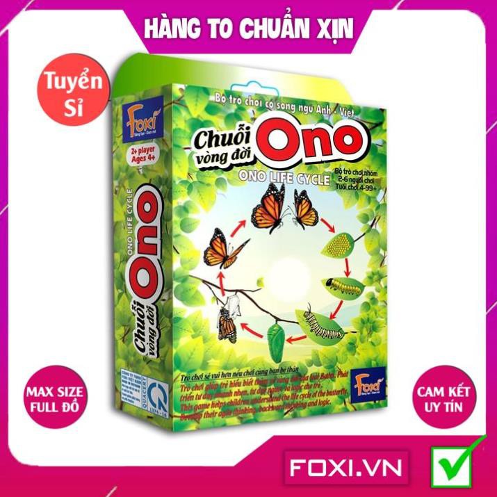 [FREESHIP HÀNG ĐẸP] Board game-Flashcard-Chuỗi Ono Foxi-đồ chơi trẻ em-thẻ thông minh-tư duy-vui nhộn-ghi nhớ logic.