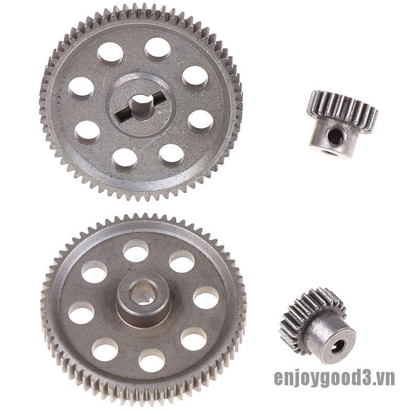Bộ 2 Bánh Răng Kim Loại Chính 64t + 64t Cho Xe Mô Tô enjoy3  11184 11181