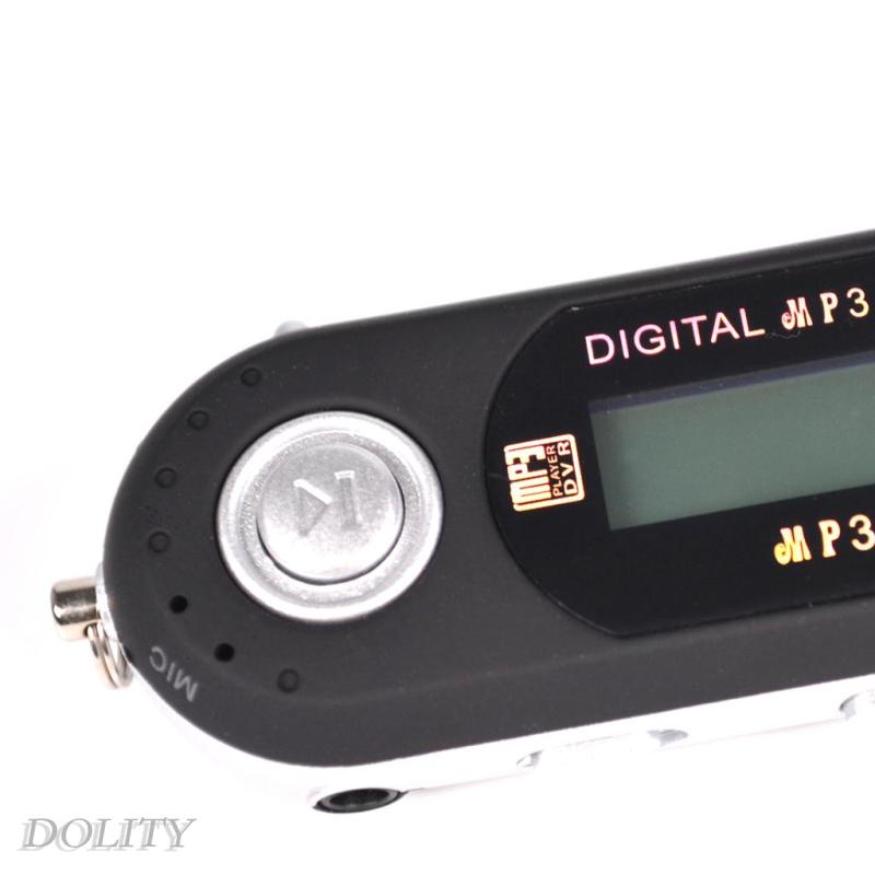 Máy nghe nhạc MP3 mini USB màu đen 8GB
