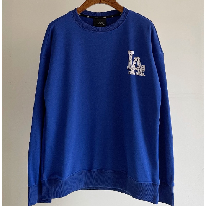 MLB Classic print Couples Fashion Cotton Sweatshirts Sports Casual Long Sleeve Crew Neck Coat Plus Size Unisex