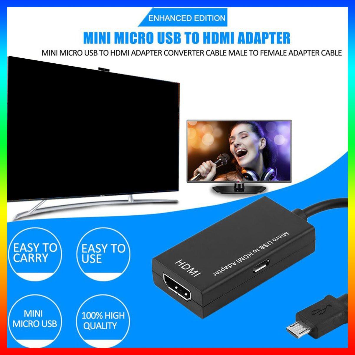 Cáp Chuyển Đổi Mini Micro Usb Sang Hdmi Chuyên Dụng