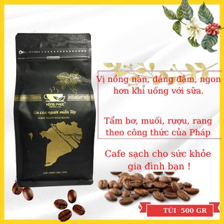 Cà phê rang xay nguyên chất với bơ Pháp cao cấp , cà phê sữa pha phin