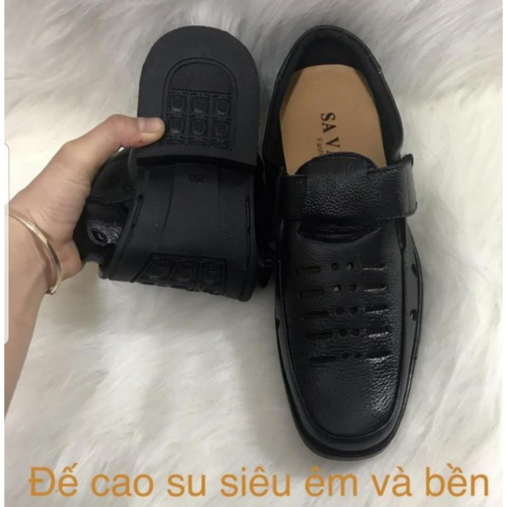 Giày rọ nam da bò cao cấp G190