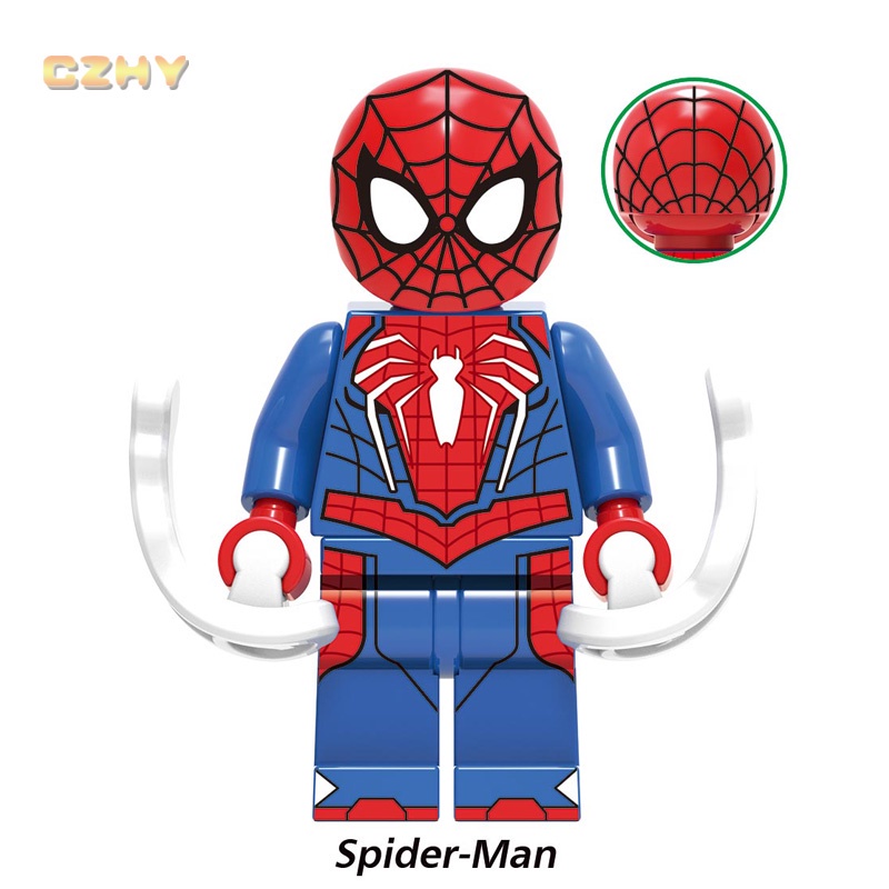 Đồ chơi lắp ráp mô hình nhân vật Người Nhện chất lượng cao