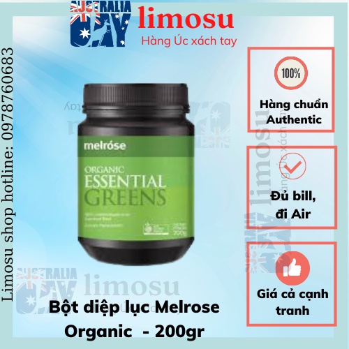 Bột Diệp Lục Melrose Úc