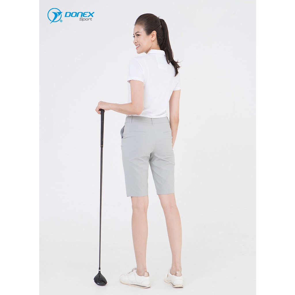 Áo thể thao nữ golf có cổ DONEXPRO Form Classic, Tôn Dáng, Chất Vải Cao Cấp Cực Mát, Bền Màu, Thoáng Hơi AC-3616