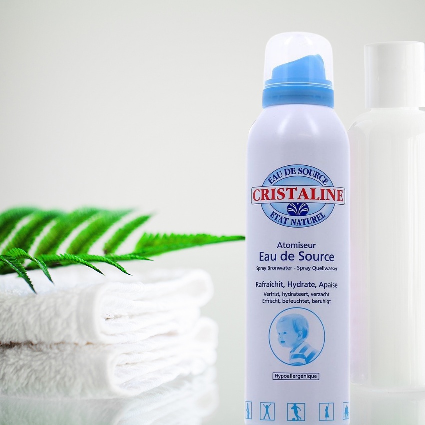 Xịt Khoáng Cấp Ẩm Dưỡng Da Cristaline Pháp - S+ CARE