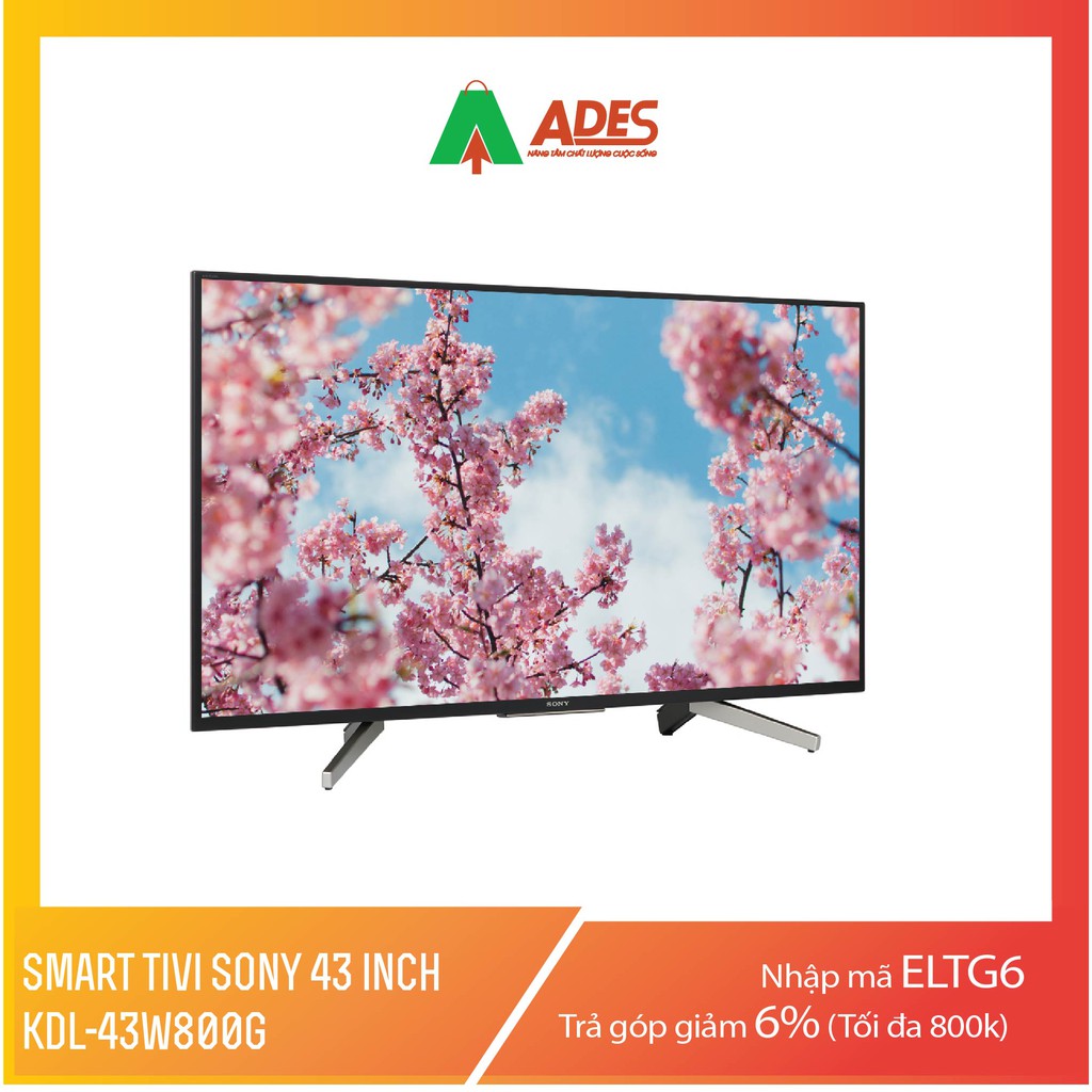 Smart Tivi Sony 43 inch KDL-43W800G Mẫu 2019