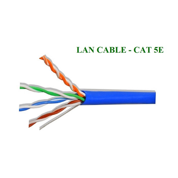 Dây cáp mạng Internet Cat5e bấm sẵn 2 đầu RJ45 1.5m, 3m , 5m , 10m , 15m, 20m , 25m, 30m