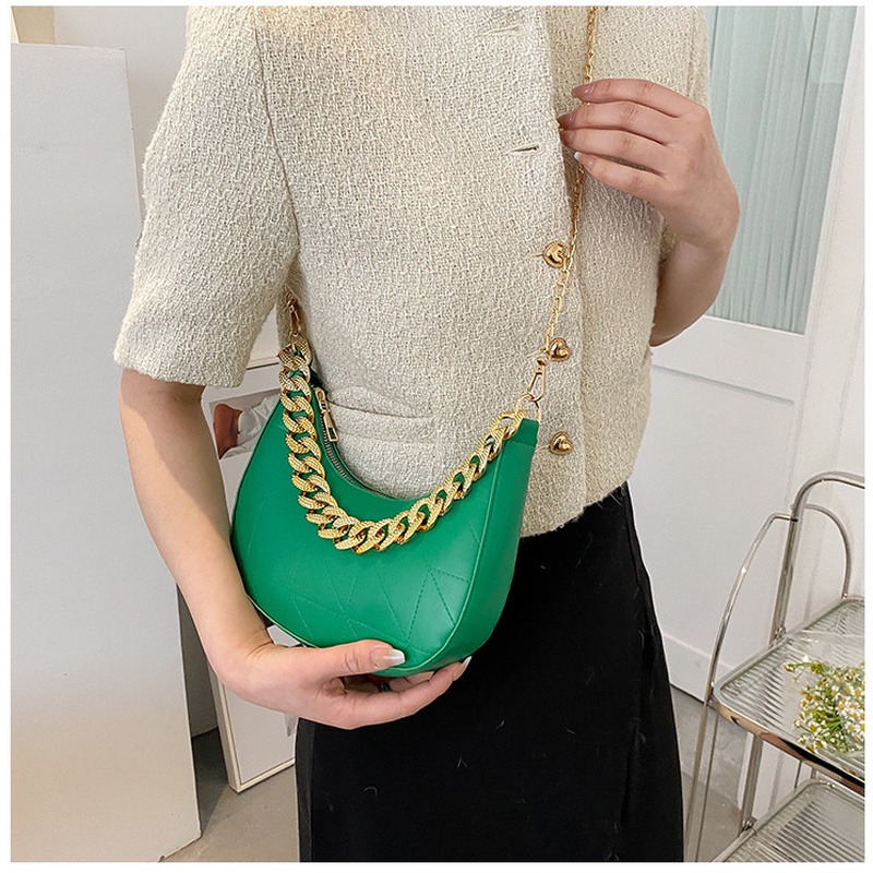 Túi Đeo Chéo Quai Xích Đơn Giản Phong Cách retro Mới 2022 NB00375