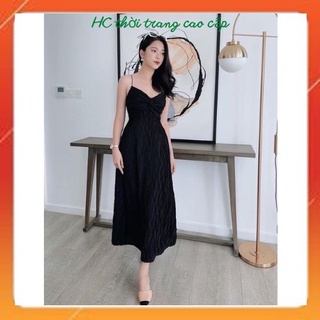 ঔৣ Đầm maxi đi biển _ Váy 2 dây dáng dài xoắn ngực siêu xinh