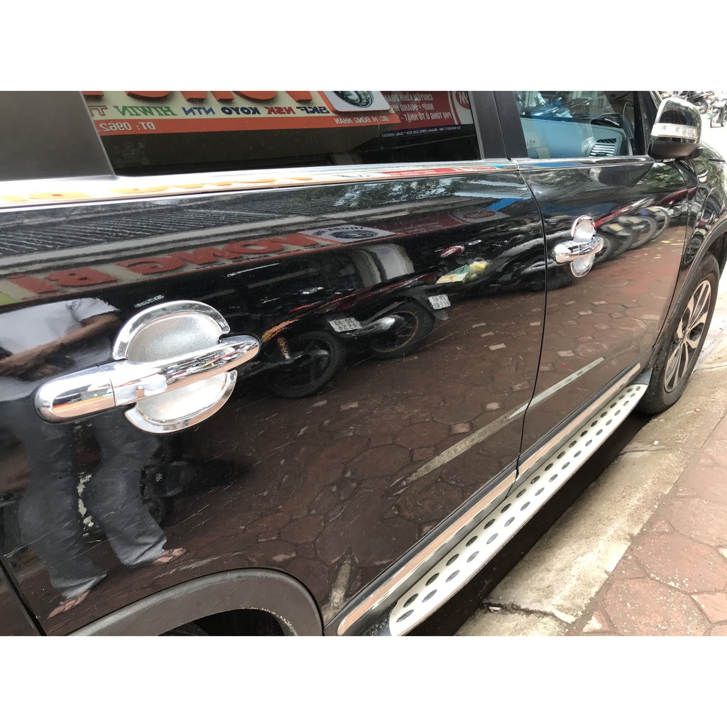 Ốp Hõm Cửa Xe Kia Sorento mạ crom cao cấp