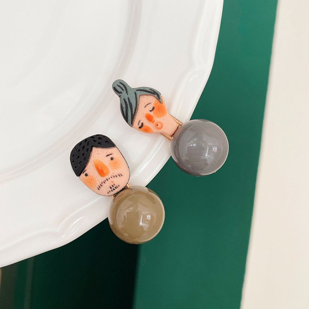 Kẹp Tóc Mỏ Vịt Hình Thỏ Hoạt Hình Đơn Giản Dễ Thương Phong Cách Hàn Quốc Cho Nữ