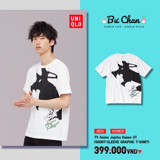 Áo phông UT Nam/Nữ Jujutsu Kaisen 2 x Megumi Fushiguro ❤️ (UNIQLO Nhật Chính Hãng)