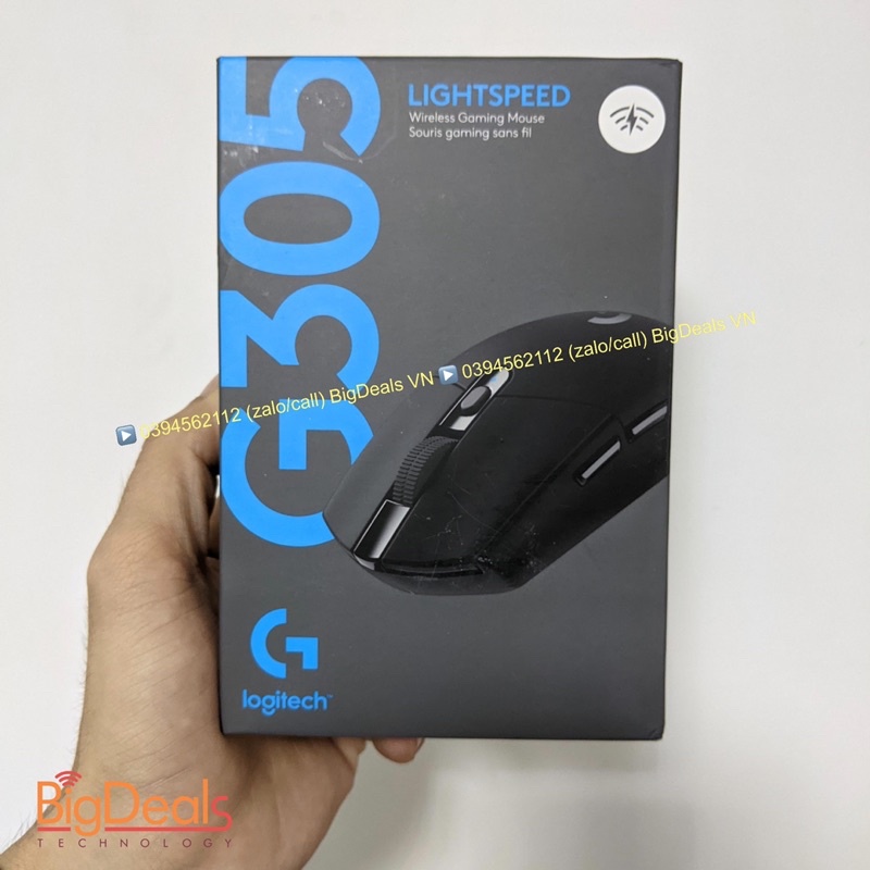 Chuột Logitech Gaming G304 G305 12000 DPI New chính hãng