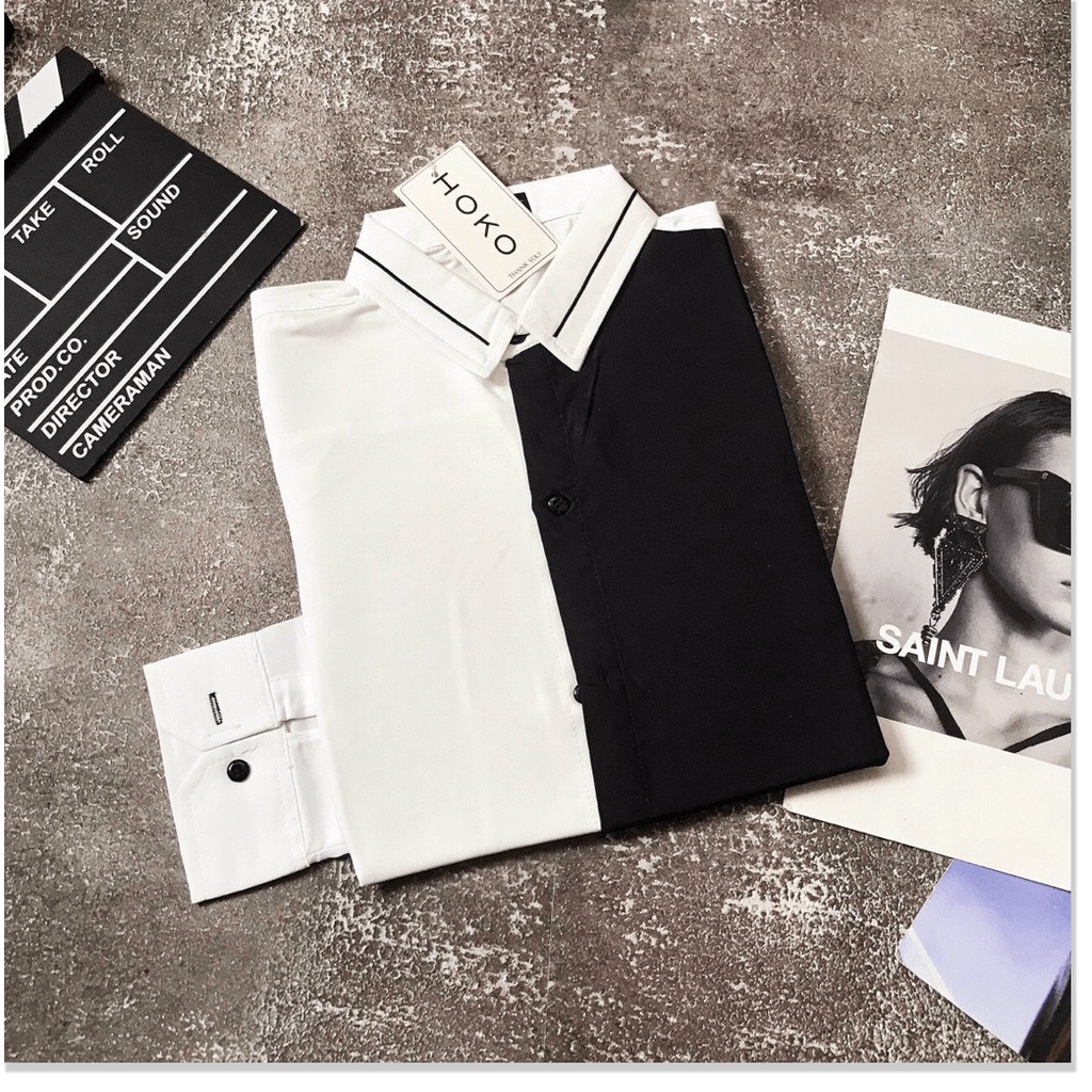 Áo sơ mi 3D DÀI TAY NAM CỰC ĐẸP PHỐI HOẠ TIẾT CỰC CHẤT KHANH AN