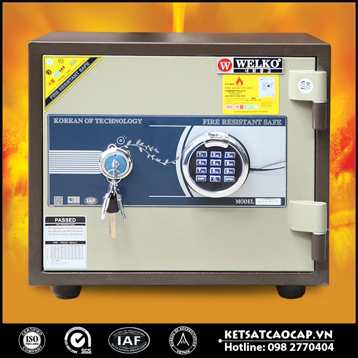 Két Sắt Welko LX400 FE - Brown